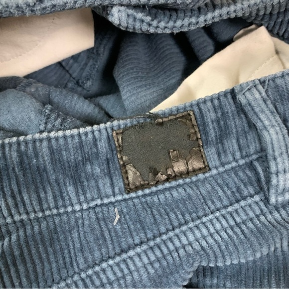 BDG Urban Outfitters Blue Corduroy Mom Jeans High Rise Tapered Leg 28 - Picture 6 of 7